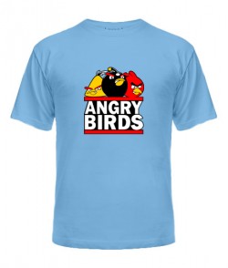 Мужская Футболка Angry Birds