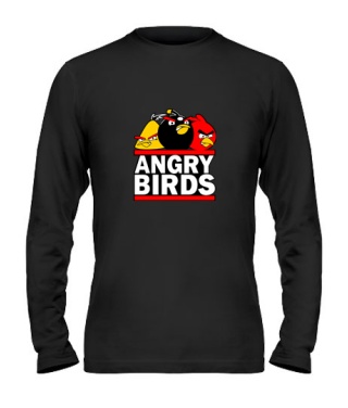 Мужской Лонгслив Angry Birds