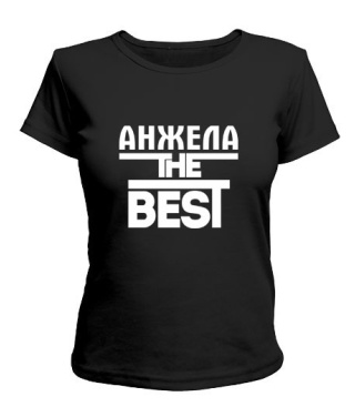 Жіноча футболка Анжела the best