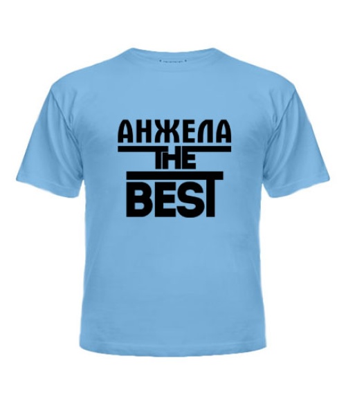 Дитяча футболка Анжела the best