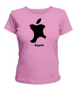 Женская футболка Apple 2