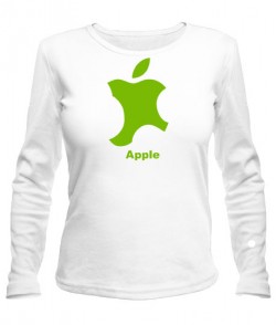 Женский лонгслив Apple 2