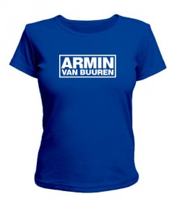 Женская футболка Armin Van Buuren (Армин Ван Бюрен)