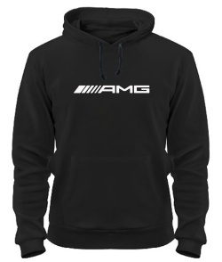 Толстовка-худі (Чорний XL) AMG (А4)