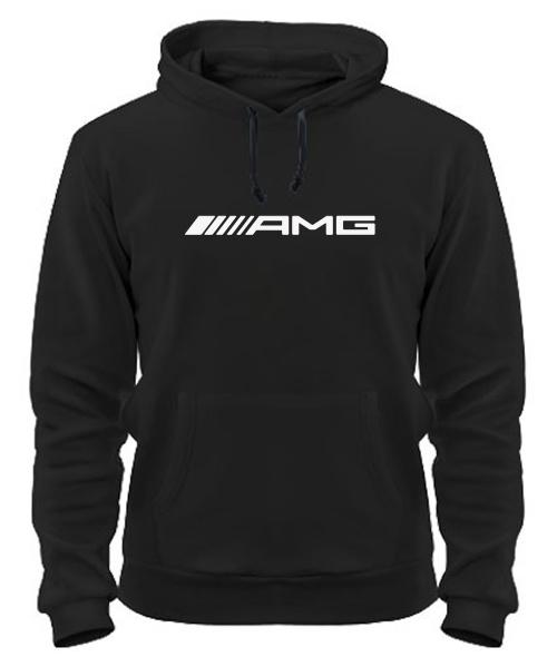 Толстовка-худі (Чорний XL) AMG (А4)