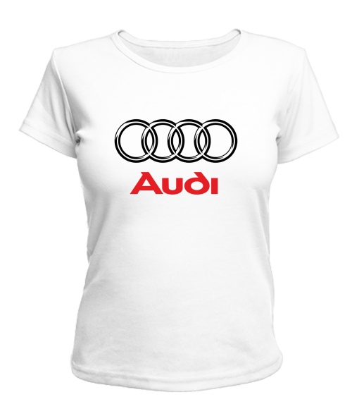 Женская футболка AUDI (A4)