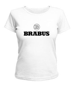 Жіноча футболка преміум "Оксамит" BRABUS (А4)
