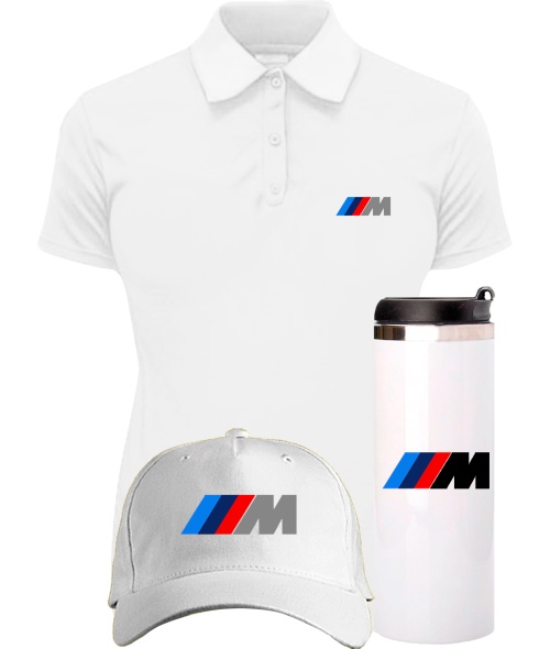 Комплект жіночий преміум "Оксамит" BMW ///M літо №2