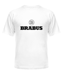 Мужская футболка премиум "Бархат" BRABUS (А4)