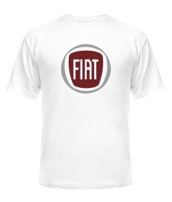 Мужская футболка премиум "Бархат" FIAT (А4)
