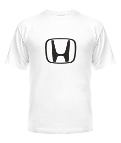 Мужская футболка премиум "Бархат" HONDA (А4)