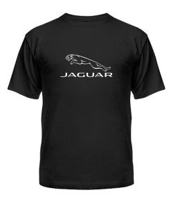 Мужская футболка (Черная XXL) JAGUAR (А4)