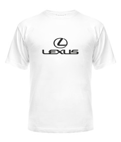 Мужская футболка премиум "Бархат" LEXUS (А4)