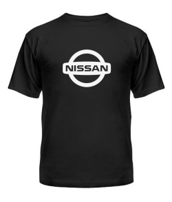 Мужская футболка премиум "Бархат" NISSAN (А4)