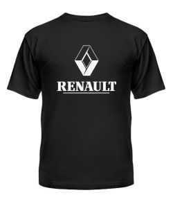 Мужская футболка премиум "Бархат" RENAULT (А4)