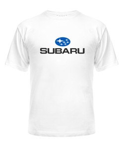 Чоловіча футболка преміум "Оксамит" SUBARU (А4)