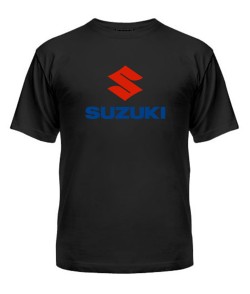 Мужская футболка премиум "Бархат" SUZUKI (А4)