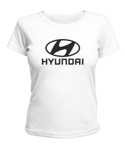 Жіноча футболка преміум "Оксамит" HYUNDAI (А4)