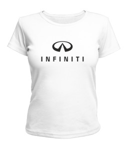 Жіноча футболка преміум "Оксамит" INFINITI (А4)