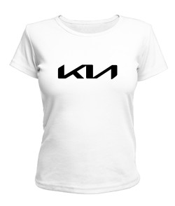Жіноча футболка преміум "Оксамит" KIA new (А4)