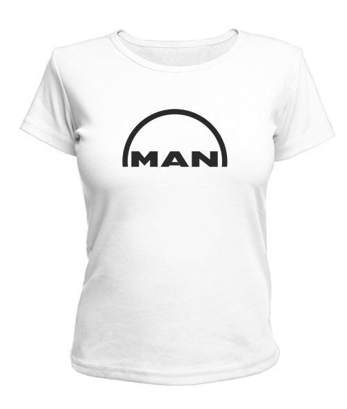 Женская футболка MAN (A4)