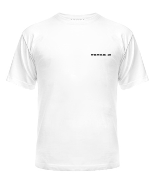 Чоловіча футболка преміум (Білий XS) "Оксамит" PORSCHE (А6)