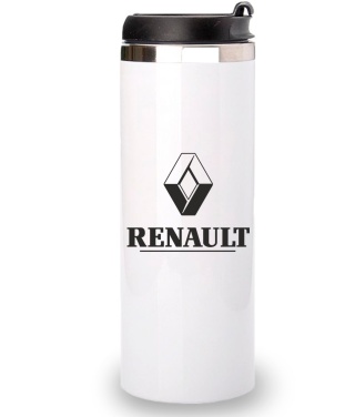Термокружка (Білий) RENAULT [Брак друку]