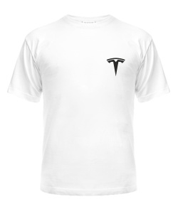 Чоловіча футболка преміум "Оксамит" (Білий XXL) TESLA (А6)