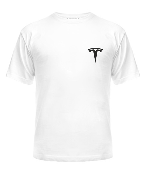 Чоловіча футболка преміум "Оксамит" (Білий XXL) TESLA (А6)