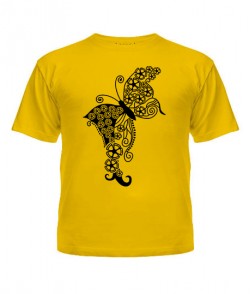 Дитяча футболка Візерунок метелик