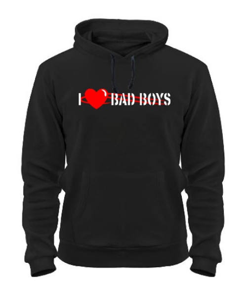 Толстовка-худі Я люблю БедБойс