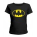 Жіноча футболка (чорна S) Бетмен Варіант 11