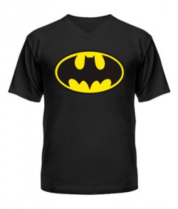 Чоловіча футболка з V-подібним вирізом Бетмен Варіант 11