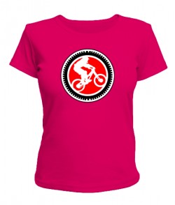 Женская футболка Велоспорт