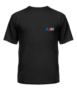 Чоловіча футболка преміум "Оксамит" (Чорний XXL) BMW ///M (А6)