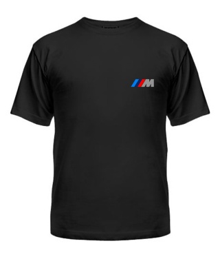 Чоловіча футболка преміум "Оксамит" (Чорний XXL) BMW ///M (А6)