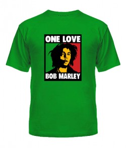 Мужская Футболка Bob Marley Вариант №4
