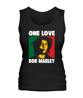 Женская майка Bob Marley Вариант №4