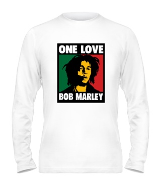 Чоловічий лонгслів Bob Marley Варіант №4