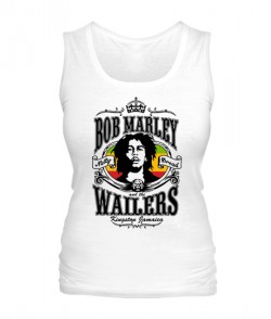 Женская майка Bob Marley Вариант №5