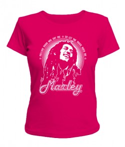 Женская футболка Bob Marley Вариант №2