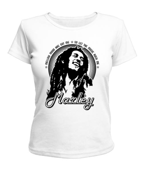 Жіноча футболка Bob Marley Варіант №2