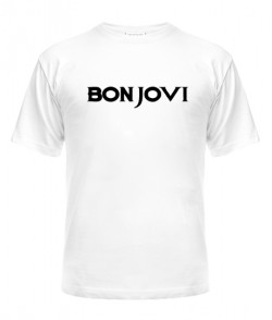 Мужская Футболка Bon Jovi