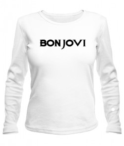 Женский лонгслив Bon Jovi