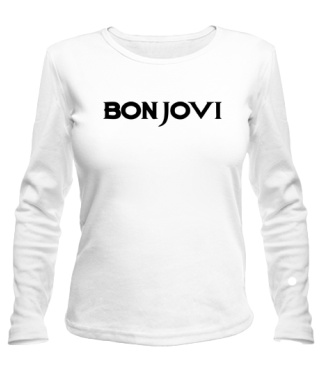 Женский лонгслив Bon Jovi