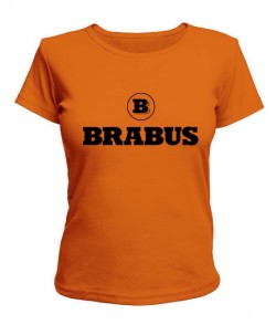 Женская футболка Брабус (Brabus)