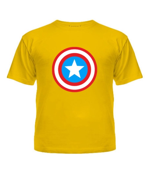 Дитяча футболка Капітан Америка Варіант 2
