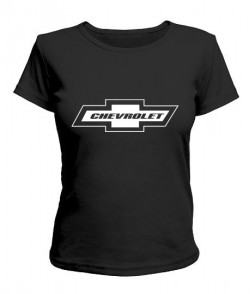 Женская футболка Шевроле (Chevrolet)