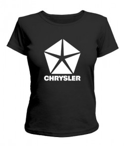 Женская футболка Крайслер (Chrysler)