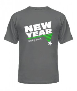 Чоловіча футболка New year coming soon
